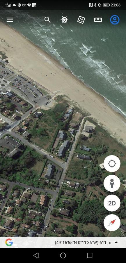 Les Baigneurs Villa Merville-Franceville-Plage Luaran gambar