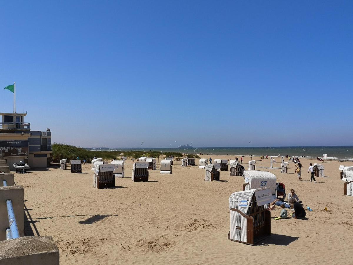 Les Baigneurs Villa Merville-Franceville-Plage Luaran gambar